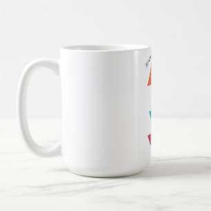 Taza De Café Camiseta de manga larga ADOM Geometric Art