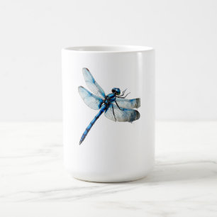 Taza De Café Camiseta de manga larga para mujer ADOM "Blue Drag
