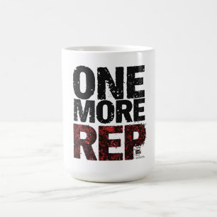 Taza De Café Camiseta de motivación de gimnasio Una Repetición 