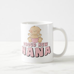 Taza De Café Camiseta de Nana ORGULLOSA Nueva