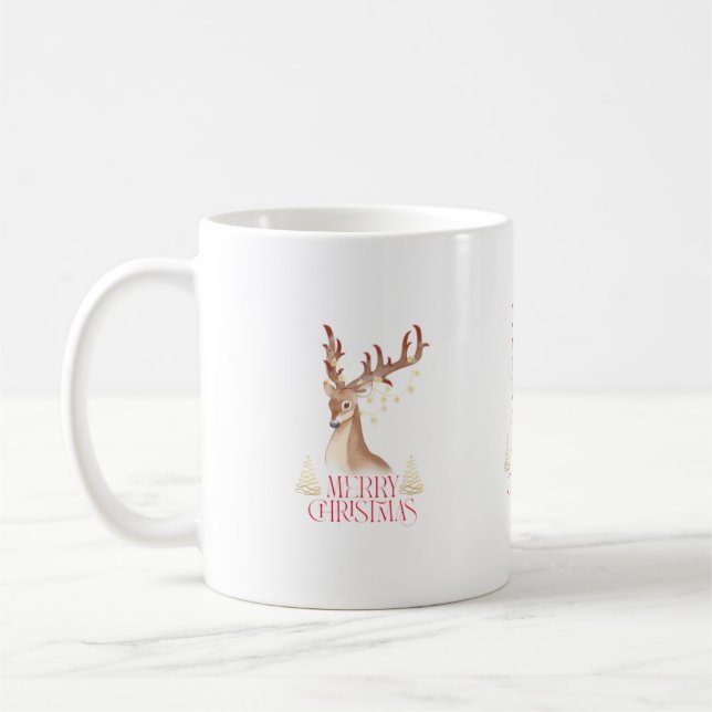 Taza De Café camiseta de navidad (Izquierda)