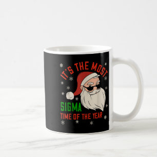 Taza De Café Camiseta de Navidad Sigma Sigma Santa Adolescentes
