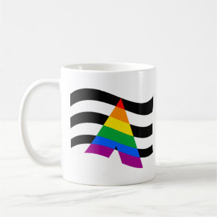 Taza De Café Camiseta de Orgullo Aliado