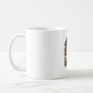 Taza De Café Camiseta de Papá de Halloween Vintage Cementerio A