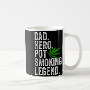 Taza De Café Camiseta de Papá de la Marihuana Humor Divertido d