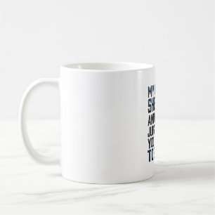 Taza De Café Camiseta de Pastor Alemán Amante de Perro Divertid