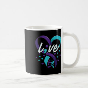 Taza De Café Camiseta de Prevención del Suicidio Punto y coma C