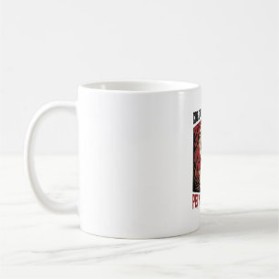 Taza De Café Camiseta de Pug de Halloween con Cementerio Espelu