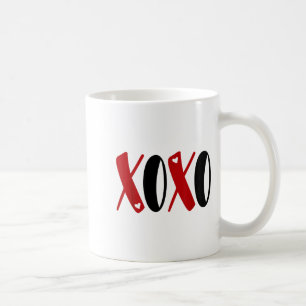 Taza De Café Camiseta De Regalo Bonita Xoxo Tee De San Valentín