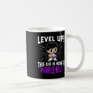 Taza De Café Camiseta de regalo de cinturón morado de uniforme