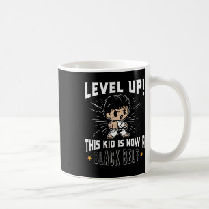 Taza De Café Camiseta de regalo de cinturón negro de uniforme d