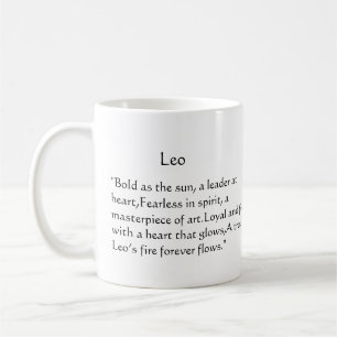 Taza De Café Camiseta de regalo de cumpleaños de Leo