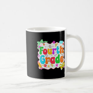 Taza De Café Camiseta de Regreso a Clases para Equipo de Cuarto
