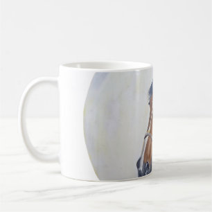 Taza De Café Camiseta de retrato de caballo majestuoso
