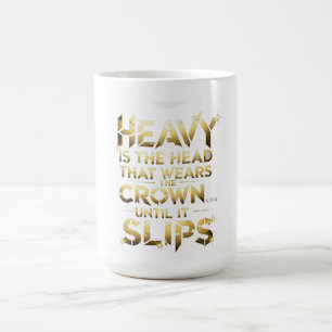 Taza De Café Camiseta de Streetwear de Liderazgo “Pesada es la