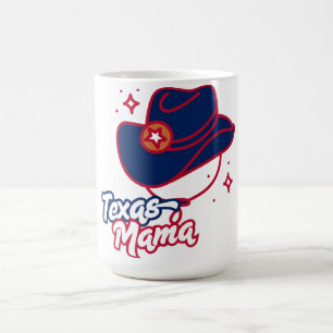 Taza De Café Camiseta de Texas Mama - Howdy Y'all Mama - Divert