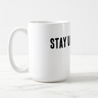 Taza De Café Camiseta De Tipografía Mínima Sin Molestias