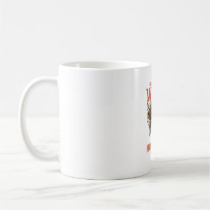 Taza De Café Camiseta De Vaca Highland Sigue La Palabra No La M