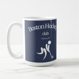 Taza De Café Camiseta del Boston Hockey Club