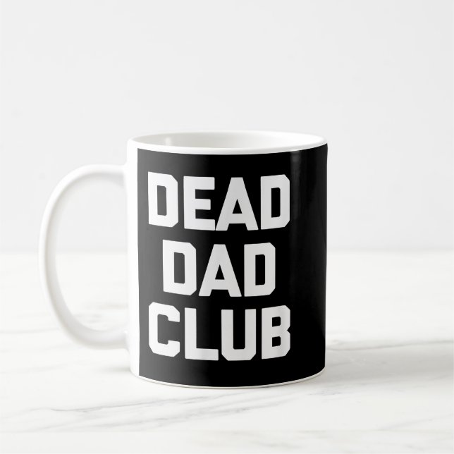 Taza De Café Camiseta del Club de la Muerte (Izquierda)