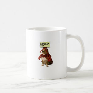 Taza De Café Camiseta del fuerte del perro