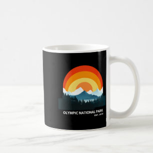 Taza De Café Camiseta del Parque Nacional Olímpico Est 1938 Est