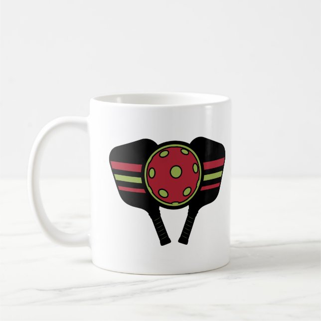 Taza De Café Camiseta del símbolo de diseño de bolas (Izquierda)