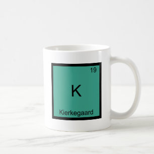 Taza De Café Camiseta del símbolo del elemento de química diver