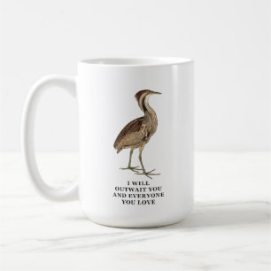 Taza De Café Camiseta Divertida de Avetoro Americano - Te Esper