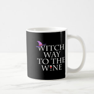 Taza De Café Camiseta Divertida De Bruja De Halloween Camino A