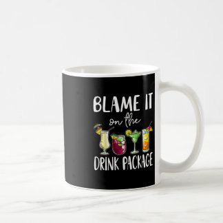 Taza De Café Camiseta Divertida de Crucero 2026 Échale la Culpa
