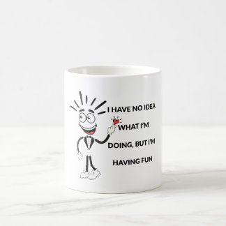 Taza De Café Camiseta divertida de dibujos animados