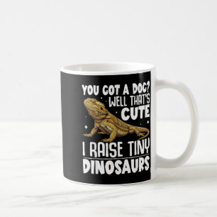 Taza De Café Camiseta Divertida de Dragón Barbudo para Hombres