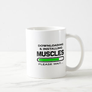 Taza De Café Camiseta divertida de entrenamiento de gimnasio de