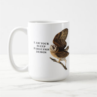 Taza De Café Camiseta divertida de lechuza común
