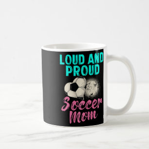 Taza De Café Camiseta Divertida de Mamá de Fútbol Americano Org