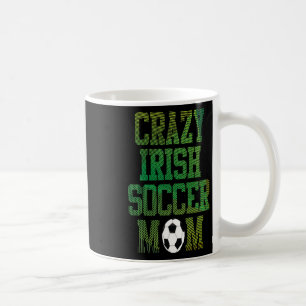 Taza De Café Camiseta Divertida de Mamá Futbolista para Mujer C