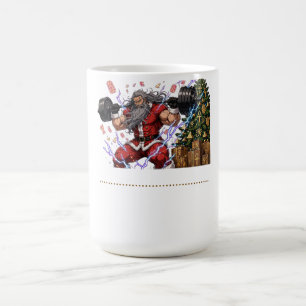 Taza De Café Camiseta Divertida de Navidad para Gimnasio Múscul