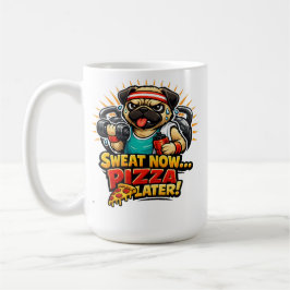 Taza De Café Camiseta divertida de perro para amantes del fitne