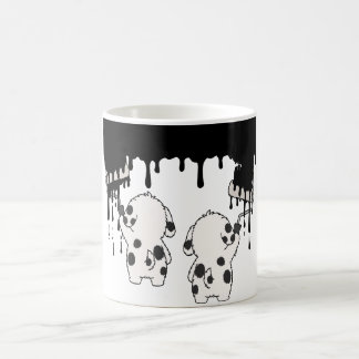 Taza De Café Camiseta divertida de pintores dálmatas