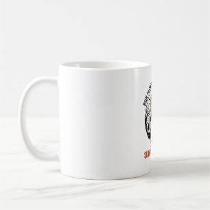 Taza De Café Camiseta Divertida de Zombie con Luna Grabada y Hu