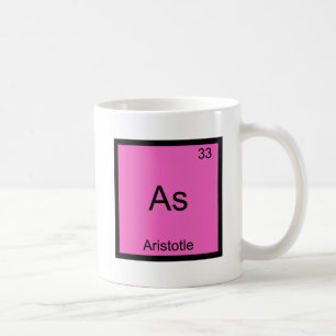 Taza De Café Camiseta divertida del símbolo químico del element
