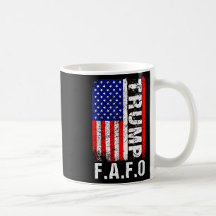 Taza De Café Camiseta Divertida Fafo Trump Presidente 47 Trump 