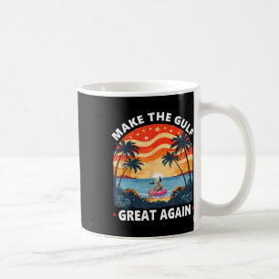Taza De Café Camiseta Divertida Vintage Trump Haz Que El Golfo 
