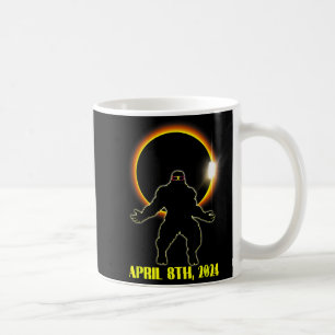 Taza De Café Camiseta Eclipse Solar Total Sasquatch Solar