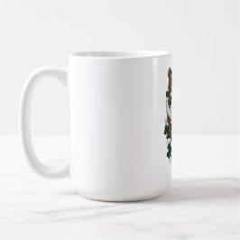 Taza De Café Camiseta Emerald Harp Shenanigans