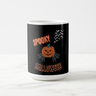 Taza De Café Camiseta espeluznante de Halloween, Camiseta linda