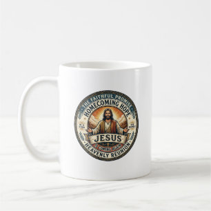 Taza De Café Camiseta Esposa Militar de Jesús Esperando Esposa