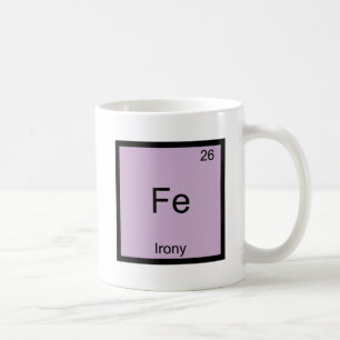 Taza De Café Camiseta Fe - Ironía Divertida Símbolo Elemento Qu