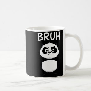 Taza De Café Camiseta genial de panda Bruh divertido oso de dib